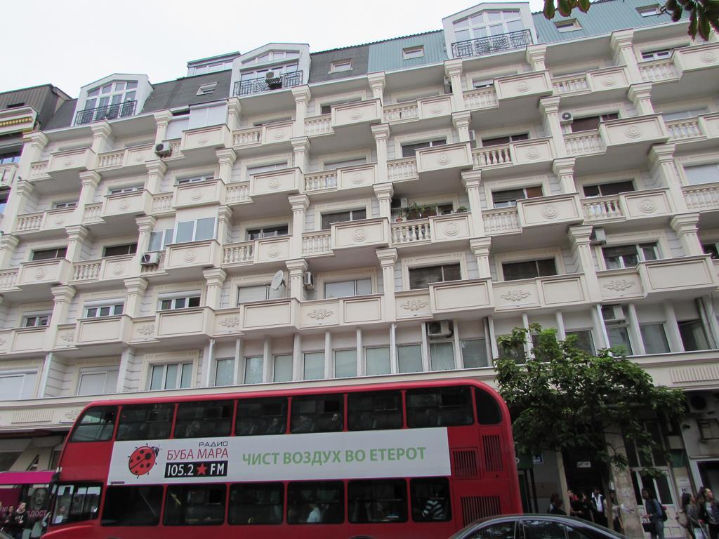 Central Square Apartment 斯科普里 外观 照片